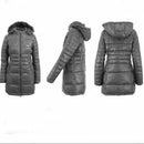 GALAXY BY HARVIC SPIRE BY GALAXY NIPPY SILHOUETTE JACKETS WOMEN L - GUN METAL - Brand New