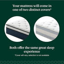 ZINUS 12" COMFORT SUPPORT HYBRID MATTRESS NEW VERSION KING FIBERGLASS FREE WHITE - Like New