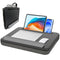 GLIROPS LAP DESK, Lap Desk, portable laptop desk (Fits 15.6 inches) - BLACK/GRAY - Like New
