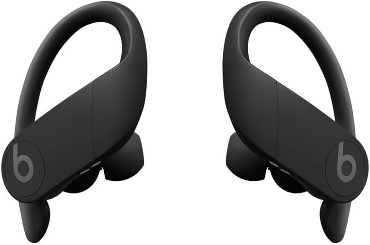 BEATS POWERBEATS PRO WIRELESS EARBUDS - WHITE LOGO - BLACK - Brand New