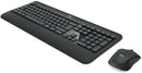 LOGITECH MK540 WIRELESS KEYBOARD MOUSE COMBO AZERTY FRENCH LAYOUT - BLACK - Like New