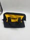 DEWALT HEAVY DUTY NYLON TOOL BAG TOTE BAG 13" X 8" X 10" - BLACK/YELLOW - Like New