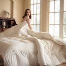 AIRLUCK FEATHER DOWN COMFORTER KING SIZE WHITE DUVET AIRGDSW10-2 - WHITE - Like New
