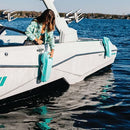 MISSION Boat Gear Sentry Dock Fender Bumper - Blue Lagoon, 2 Piece - Brand New