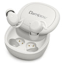 DAMIPOW Wireless Sleep Earbuds; Bluetooth 5.3 Ear Buds L39 - Off White - Brand New