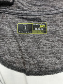 PGA TOUR MOTIONFLUX 360 MENS POLO SHIRT LONG SLEEVE - SIZE: M - GRAY HEATHER - Brand New