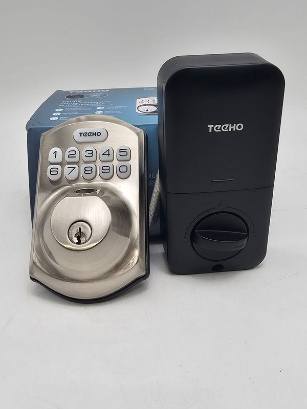 TEEHO TE002 Combination Door Smart Locker Satin Nickel Like New