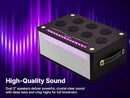 EMERSON - BLUETOOTH PARTY SPEAKER WITH DIGITAL DRUM FUNCTION - BLACK - Like New