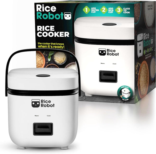 EMSON RICE ROBOT PERSONAL RICE COOKER, 1 QUART CAPACITY, - Scratch & Dent