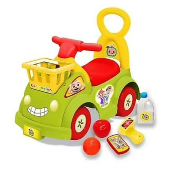 COCOMELON HEALTHY HABITS RIDE-ON - GREEN,RED,YELLOW - Brand New