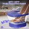 BEAUMOI FOOT SPA COLLAPSIBLE FOOT BATH MASSAGER HEAT REMOTE TIMER - PURPLE - Like New