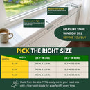 CLAWGUARD Plexiglass Window Sill Protector B082L2Z1M6 - Clear Crystal - Brand New