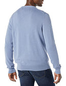 Amazon Essentials Men's Cotton Long-Slee Sleeve Sweater Light Blue L - Brand New