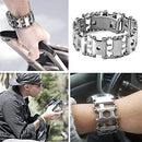 GENERIC MULTITOOL BRACELET 29 IN 1, 22CM STAINLESS STEEL, OUTDOOR TRAVEL - Like New