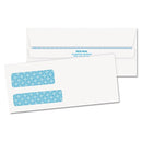 QUALITY PARK DOUBLE WINDOW REDI-SEAL ENVELOPES, 500 COUNT QUA24529 - White - Brand New