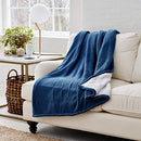 EDDIE BAUER SMART HEATED ELECTRIC THROW BLANKET REVERSIBLE - Scratch & Dent