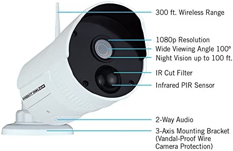 For Parts: Night Owl Camera WiFi 1TB WNVR201-44P-B MOTHERBOARD DEFECTIVE MISSING COMPONENTS