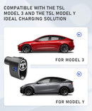 LATOUGH UPGRADED J1772 TO TSL ADAPTER PRO ESPECIALLY DESIGNED FOR MODEL 3 & Y - Like New
