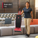 HOOVER COMMERCIAL COMMERCIAL PRIME LITE, BAGGED, CORDED - BLACK/RED - Like New