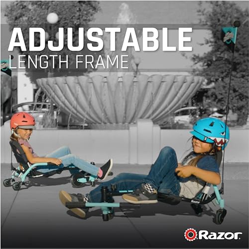 RAZOR CRAZY CART KID-POWERED DRIFTING GO-KART CRAZY CART DRIFT BAR TECHNOLOGY - Like New