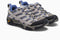 J06018 Merrell Women's Moab 2 Vent Hiking Shoe Aluminum/Marlin 8.5 Like New