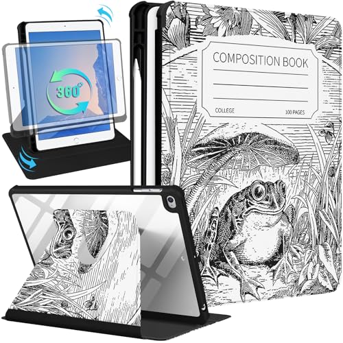 Kidcube for iPad 5/6 Gen Case, iPad Air 1/2 Gen, iPad Pro 9.7" - Black/White - Like New