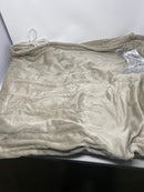 DOWIN ELECTRIC HEATED BLANKET THROW,2-LAYER FLANNEL 50"X60" HEATED THROW - CAMEL - Like New
