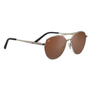 Serengeti Sport Saturn Polarized Shiny Light Gold Drivers SS555001-PO-LI/GOLD - Like New
