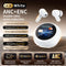 GENERIC ANC TOUCHSCREEN ACTIVE NOISE CANCELLING EARBUDS - WHITE - Like New