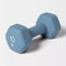 ALL IN MOTION SINGLE 10 LB HEX DUMBBELL - NEOPRENE GRAY - Scratch & Dent