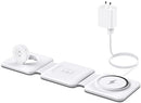 ISEYYOX CHARGING STATION FOR APPLE MULTIPLE DEVICES 3 IN 1 FOLDABLE MAGNETIC - Like New