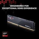 G.SKILL Flare X5 Series DDR5 RAM (AMD Expo) 8GB (1x8GB), 6000MT/s - Matte Black - Brand New