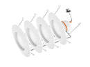 Commercial 5/6 in.CEC T20 New Construction/Remodel 4-Pack - B0BN4LP9T5 - Brand New
