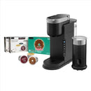 KEURIG KEURIIG K-CAFÉ BARISTA BAR SINGLE SERVE COFFEE MAKER - BLK SILVER - Like New