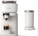 Philips Baristina Espresso Machine+Milk Frother Bundle - White (BAR303/00) - Like New