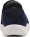 CLARKS WOMEN'S CLOUD STEPPER ADELLA STEP - SIZE: WOMEN 8.5 WIDE - NAVY CAMO - Like New