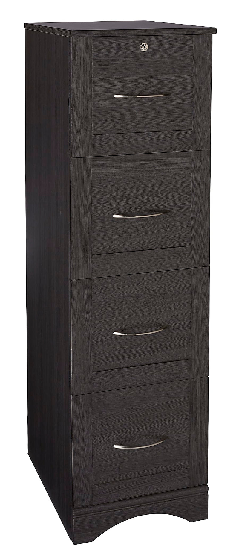 Realspace Pelingo 22”D Vertical 4-Drawer Vertical File Cabinet 936617 - Gray - Like New