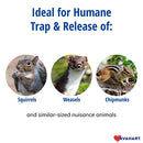 Havahart Small 1-Door Live Animal Trap Safety Shield Comfort Grip Handle - Brand New