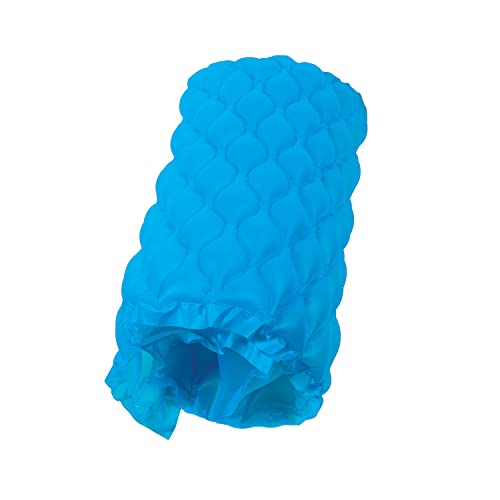 POOLMASTER ROLL 'N GO SWIMMING POOL MATTRESS FLOAT - BLUE - Like New