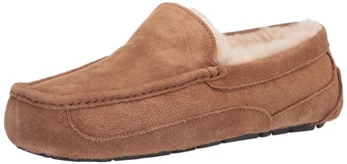 UGG Men's Ascot Slipper Chestnut Size 11 Wide Like New