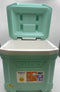 IGLOO PROFILE 24 CANS/16QT ROLLING COOLER - SEAFOAM - Like New