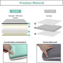 WOZEYO BATH KNEELER & ELBOW REST Pad Set 1.5 INCH BB268-G - LIGHT GREEN - Like New