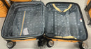LYS PARIS 5 PIECE SUITCASE SET - 75CM/65CM/55CM/45CM/35CM VANITY - ORANGE - Like New
