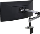 Ergotron LX Premium Single Monitor Arm VESA Desk 45-241-026 – Polished Aluminum Like New