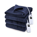 Sunbeam Royal Ultra Fleece Heated Electric Blanket King 90" x 100" - Indigo - Brand New