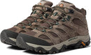 J035837 Merrell Men's Moab 3 Mid Waterproof Hiking Boot Boulder Size 10.5 - Like New