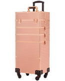 KECHIN 5-in-1 Professional Rolling Makeup Train Case Large Storage B0BYNT6BK3 - Brand New