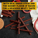 PUP-PERONI ORIGINAL FILET MIGNON & BACON FLAVOR DOG SNACKS, 4 PACK OF 22.5 OUNCE - Brand New