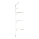 Household Essentials Hinge-It Clutterbuster Valet Family Towel Bar - White - Brand New
