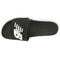 NEW BALANCE MEN'S 200 ADJUSTABLE SLIDE SANDAL, BLACK/WHITE, SIZE 9 - Brand New